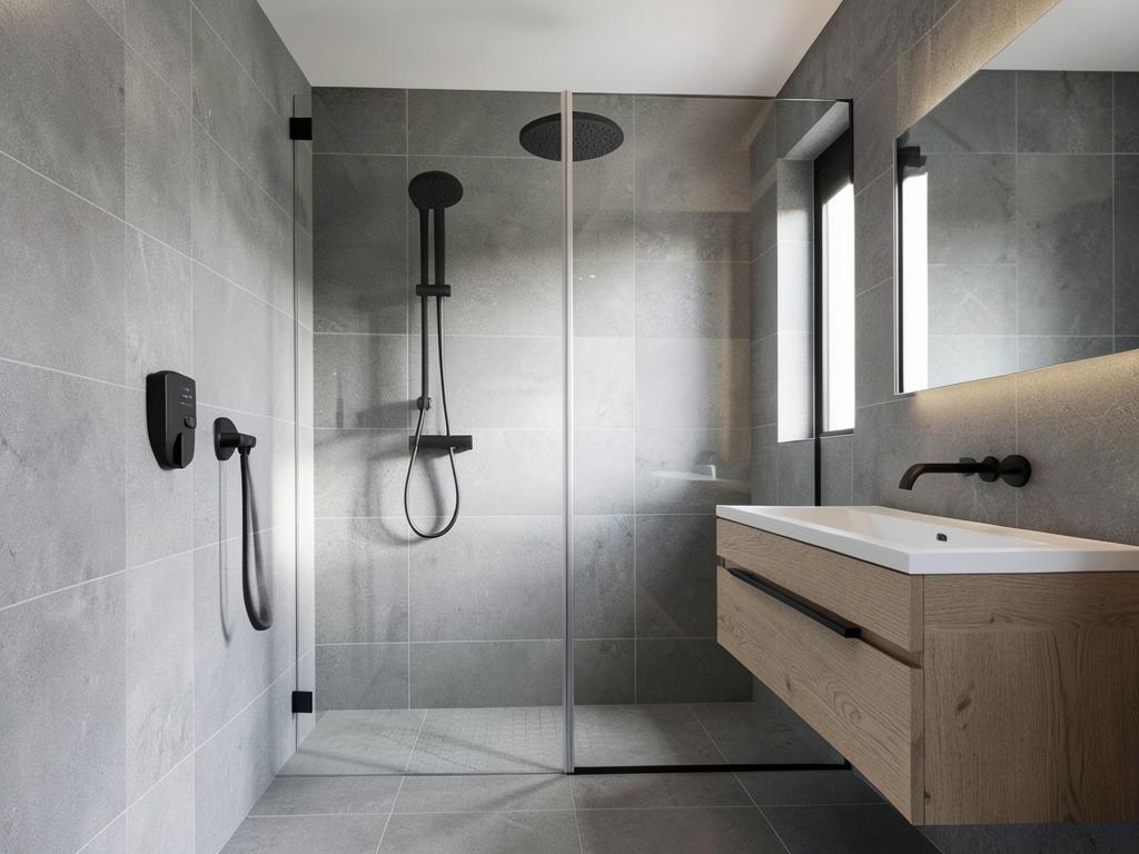Badsanierung mit Walk-in-Dusche in Schwäbisch Hall